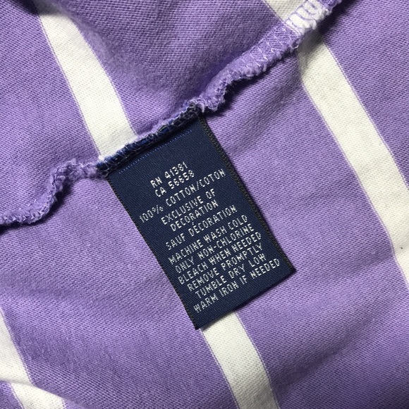 RALPH LAUREN Striped Shirt In S - Picture 5 of 5